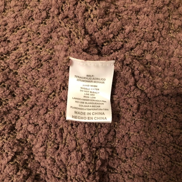 Mocha popcorn cardigan - Picture 4 of 4